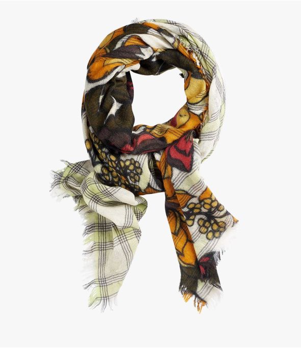 JOSIE Women's Wool, Boiled Silk Scarf 100 x 200 CM - 3