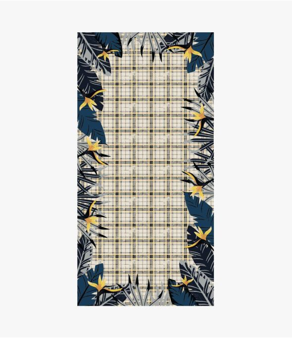 NAT Echarpe en Laine pour Homme 100 x 200 CM - 1