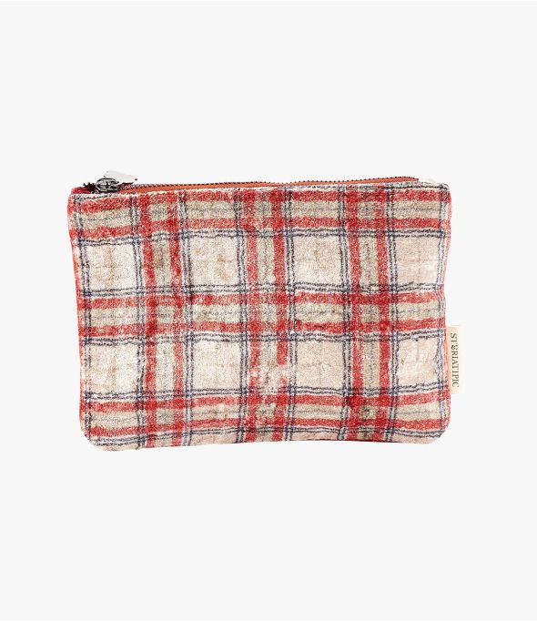 VANITY NAT Pochette en Viscose, coton pour Femme 21 x 15 CM - 1