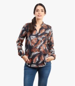 DANA PALOMA Blouse en Viscose pour Femme T1 - 4