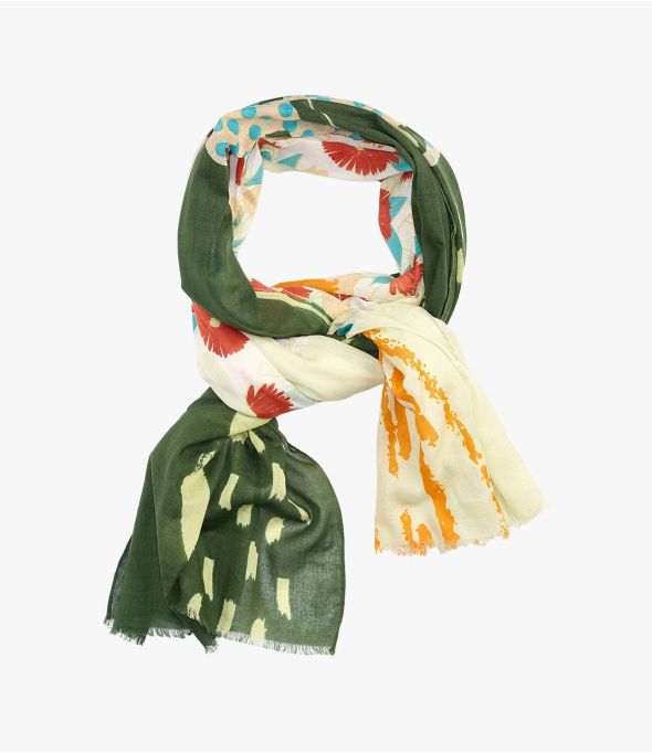 JACKIE Women's Cotton Scarf 100 x 200 CM - 7