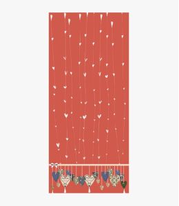 DOLLY Lin scarf, Women's Cotton 80x190 cm Storiatipic - 6