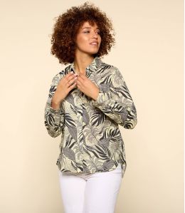 FRAN THAÏS GRIS Modal Shirt voor Dames - 1