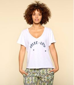 VITA WHITE B Biologisch katoenen T-shirt voor dames - 1