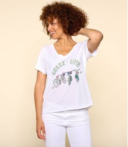 VITA WHITE M-E biologisch katoenen T-shirt voor dames - 2