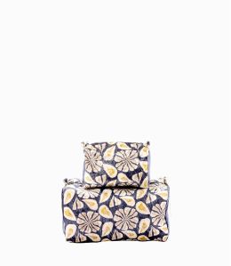 COSM VELVET ADELIE Women's Viscose, cotton clutch bag 26 x 14 x 14 cm/17 x 7 x 11 cm - 1