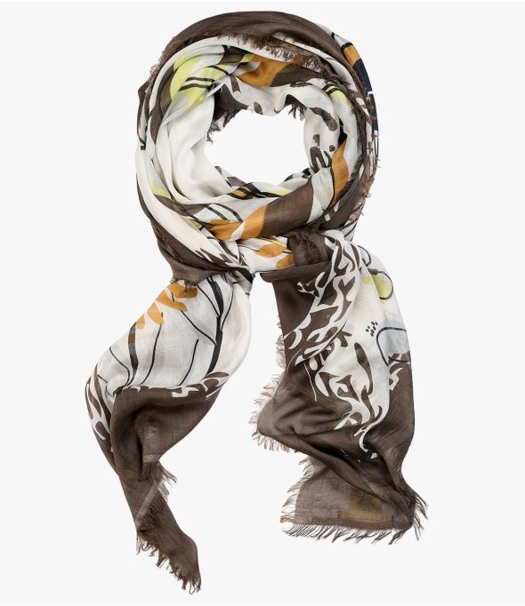 FIONA Modal Silk Scarf for Women 120 x 160 CM - 1