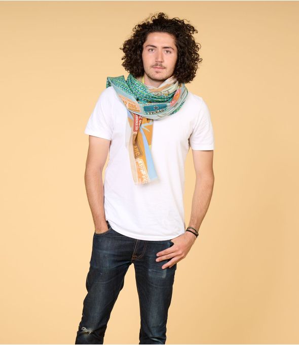 DAVID en coton pour Homme 100 x 200 CM - 1