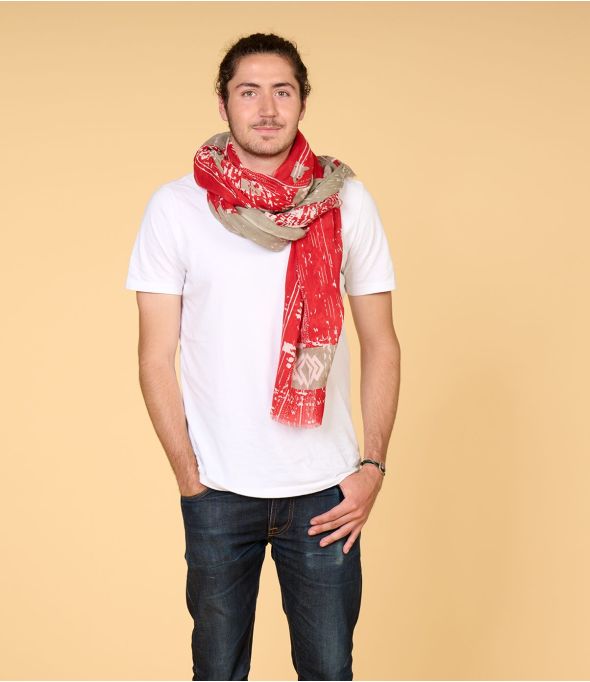 LOIC en coton pour Homme 100 x 200 CM - 1