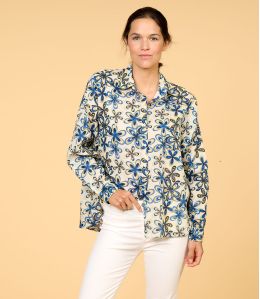 COSY DAISY BLUE aus Baumwolle für Damen - 1