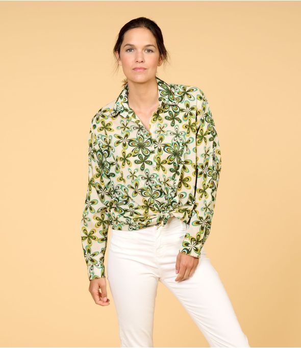 COSY DAISY GREEN aus Baumwolle für Damen - 1