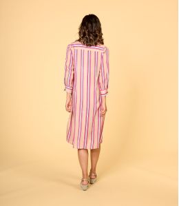 ELENA RAY PINK in viscose voor Vrouwen - 2