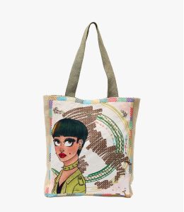 Damen Baumwolle ANIS CARRY 30X35X6CM - 1