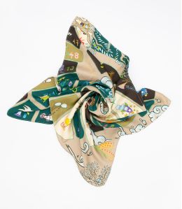 URSULA Zijden Bandana - 15