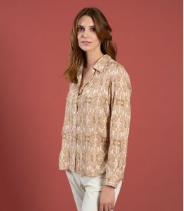 FRAN MARGOT ROSE Camicia in Viscosa - 2