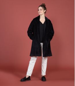 Cappotto in cotone LIV BLACK VELVET - 2