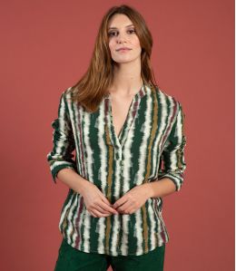 MILA LUCE SAPIN Blusa in Viscosa - 1