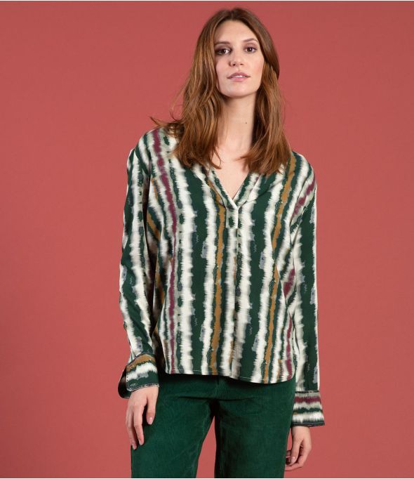 MILA LUCE SAPIN Viscose Blouse - 1