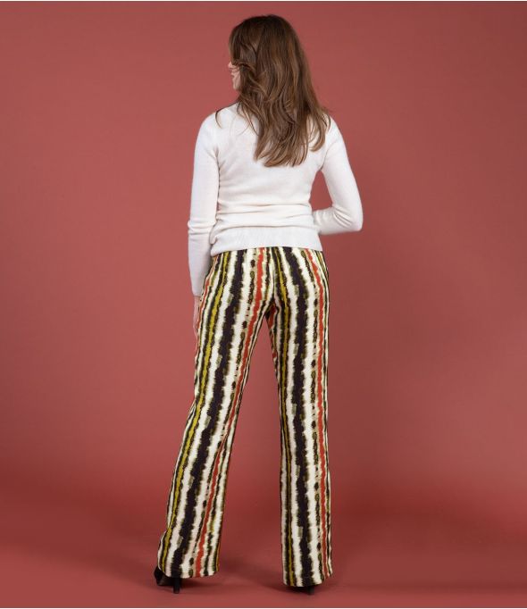 SASHA LUCE CHOCOLAT Pantalon en Viscose - 1