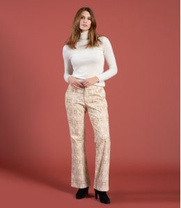 SASHA VELVET MARGOT ROSE Pantaloni in cotone - 3