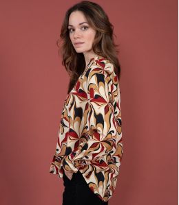 MILA SEVENTY ROOD Modal Blouse - 2