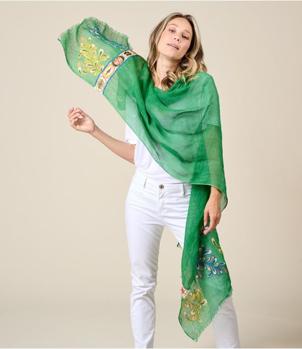 ASTRID Foulard en Lin - 21