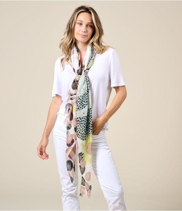 GEMA Scarf in Modal, Silk - 1