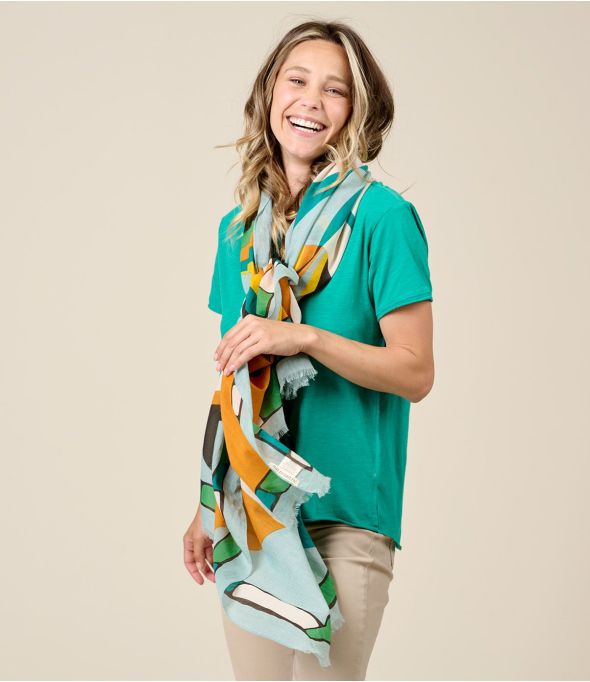 IMOGEN Foulard en Coton - 1