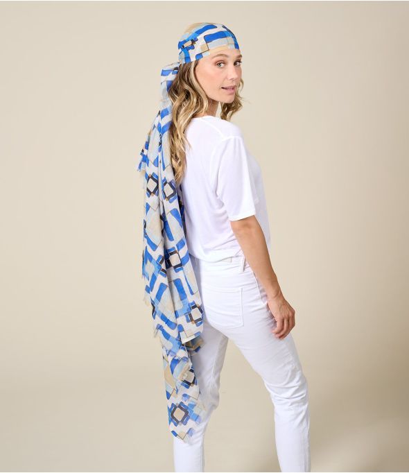 LILI Foulard en Coton - 1