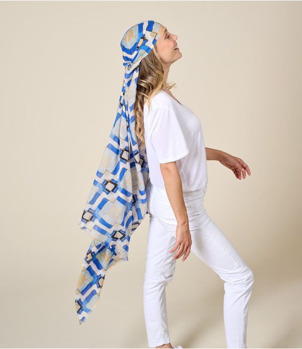 LILI Foulard en Coton - 1