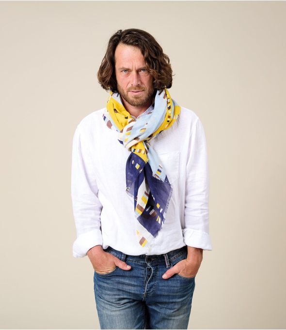 LAGOS Foulard en Coton - 10