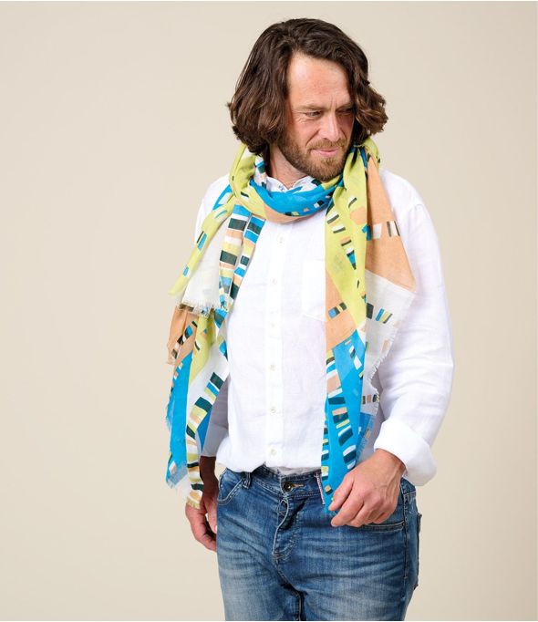 LAGOS Foulard en Coton - 1