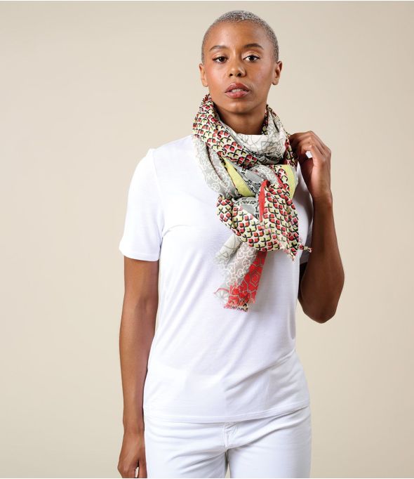 FOXY Cotton Scarf - 1