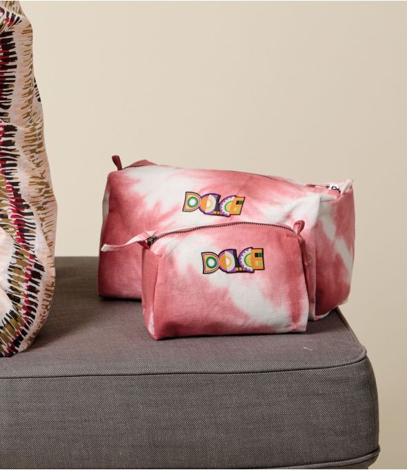 COSM IBIZA PINK Cotton Toiletry Bags - 1