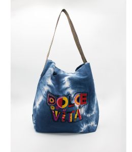 DODO BALI NAVY Tasche aus Baumwolle - 1