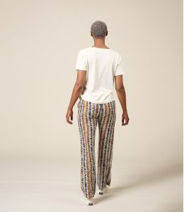 SASHA ROMA CAMEL Pantalon en Viscose - 3