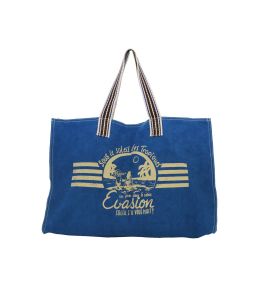 BEACH INDIGO Borsa Grande in Cotone - 1