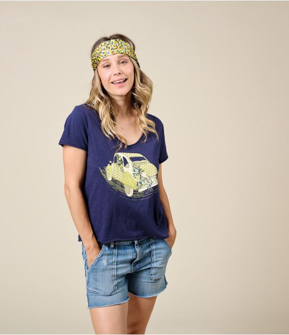 VITA DINA MARINE T-shirt en Coton - 1