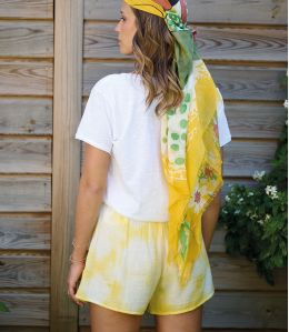 TIM IBIZA YELLOW Pantaloncini in cotone - 1