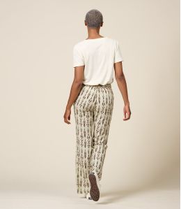 SASHA MALTE BEIGE Pantalon en Viscose - 2