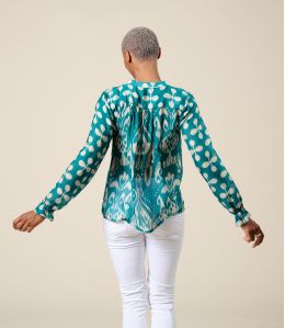 NAEL MALAGA CANARD Blouse en Modal, Viscose - 2