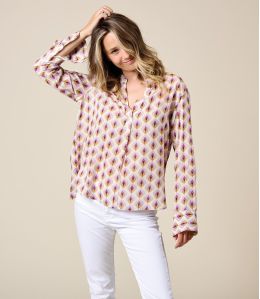 MILA CALVI PARMA Blusa in Modal - 2