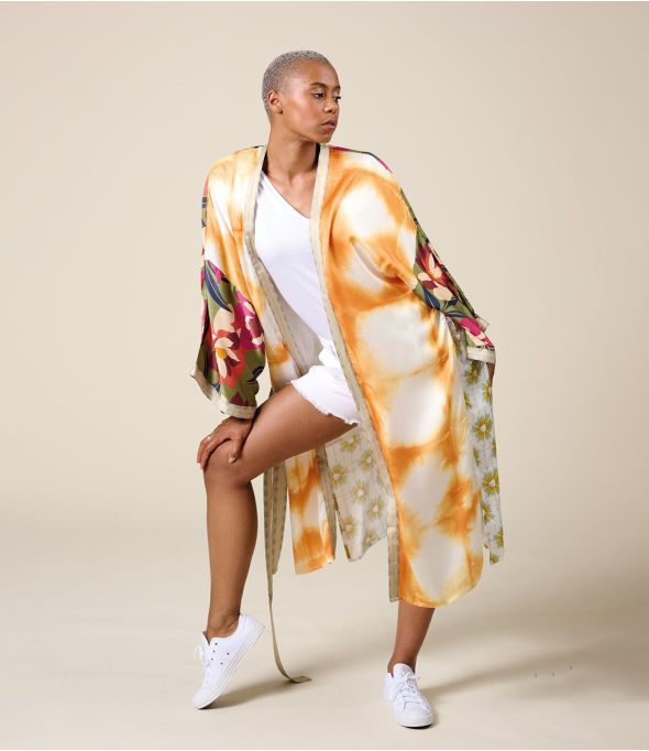 KIMONO BOHO Kimono aus Viskose - 1