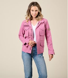 JESS DOLCE MAUVE Veste en Coton, Tencel, Spendex - 2