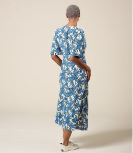 JANIE PALMA BLUE Kleid aus Viskose - 3