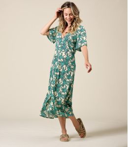 JANIE PALMA VERT Robe en Viscose - 2