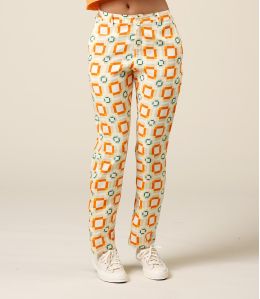 FAVE LILI ORANGE Hose aus Viskose - 2