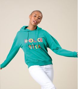 BILLY DOLCE VERT Sweetshirt en Coton - 1