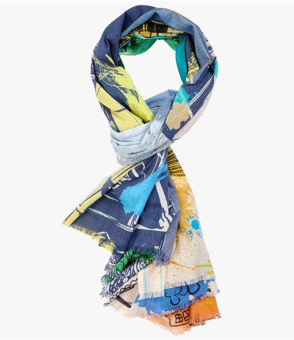 ADON Foulard en Coton - 1