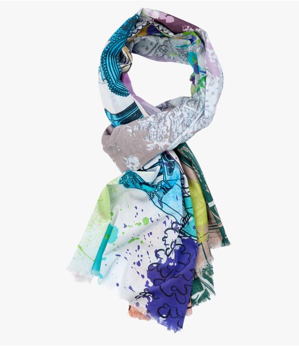 ADON Foulard en Coton - 5